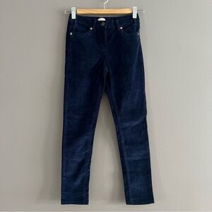 J Crew Crewcuts Girls Size 10 Navy Blue Stretch Corduroy Pants Jeans